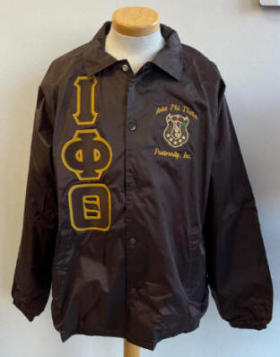 Iota Phi Theta Line Jacket Brown