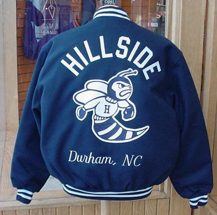 J2Sports - The All Wool Solid Jacket Quilted with Custom Embroidery and Letter