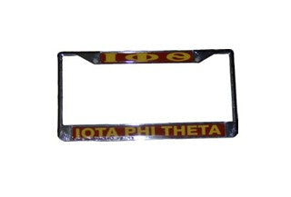 Iota Phi Theta License Plate Frame