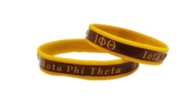 Iota Phi Theta Silicone Bracelet 2-Tone